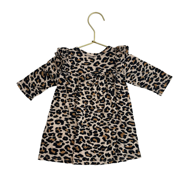 Posh Peanut Leopard Print Dress - Size 12 - 18 Mo - Bounce Mkt