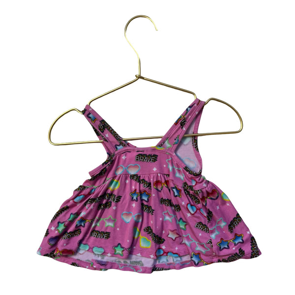 Posh Peanut Pink 'Future is Female' Shirt - Size 3 - 6 Mo - Bounce Mkt