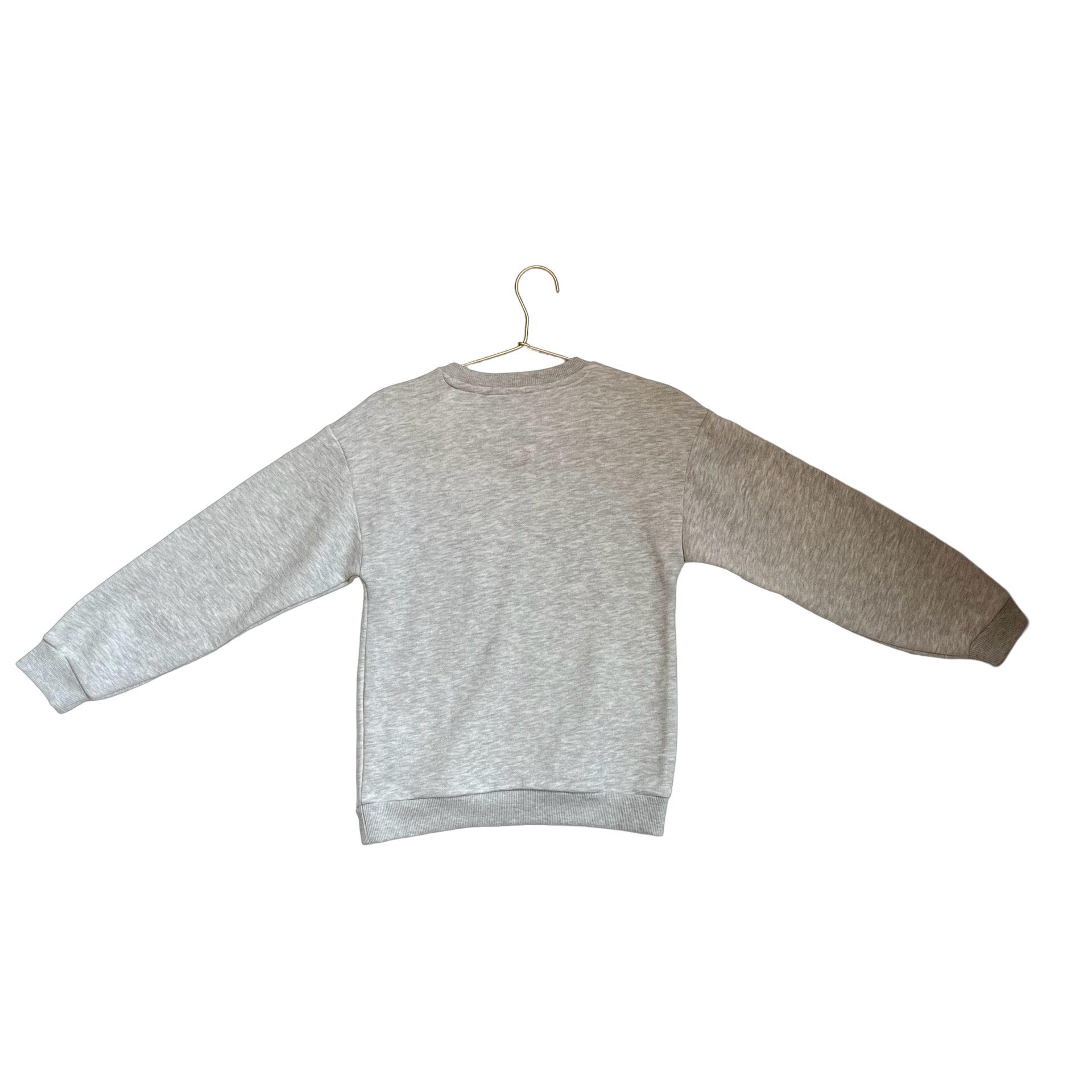 Primark Gray Butterfly 'Freedom' Sweatshirt with Tags - Size 9 - 10 - Bounce Mkt