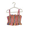 Primark Pink, Lavender, Coral Tie - Dye Smocked Top - Size 7 - 8 - Bounce Mkt