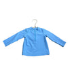 Primary Light Blue Quarter - Zip Rash Guard - Size 3 - 6 Mo - Bounce Mkt