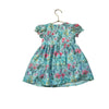 Purple Rose Light Teal & Pink Bow Floral Lace Short Sleeve Dress - Size 18 Months - Bounce Mkt