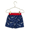 Quad Seven Navy Shark Print Swim Suit - Size 18 Mo - Bounce Mkt