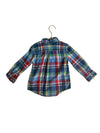 Ralph Lauren Blue & Multi Color Plaid Long Sleeve Button Down Shirt - Size 3 - Bounce Mkt