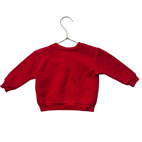 Ralph Lauren Red Sweatshirt - Size 12 Mo - Bounce Mkt