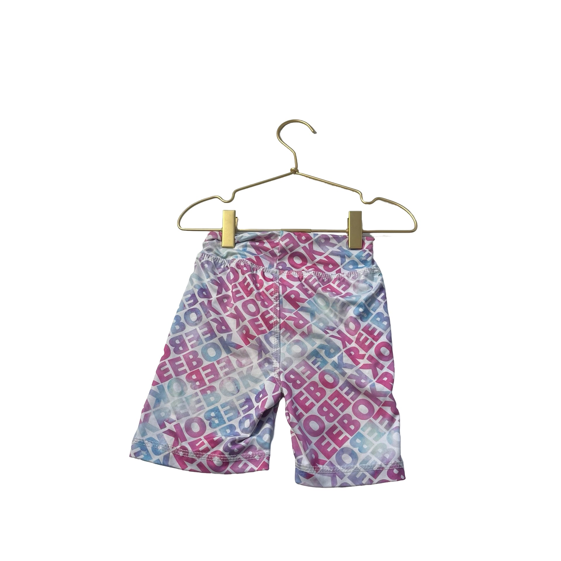 Reebok Pink & Purple Patterned Athletic Cartwheel Shorts - Size 6 - Bounce Mkt