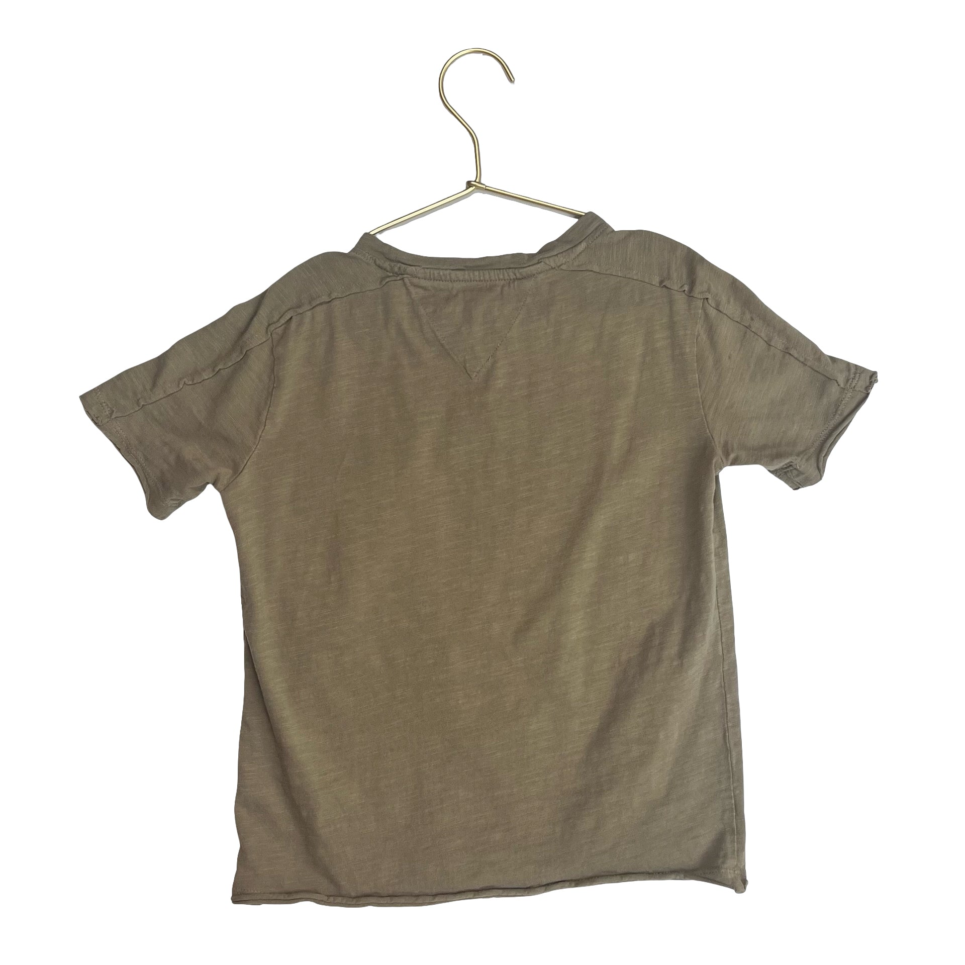 Reserved Olive Green Dinosaur Pocket T-Shirt - Size 104 (4) - Bounce Mkt