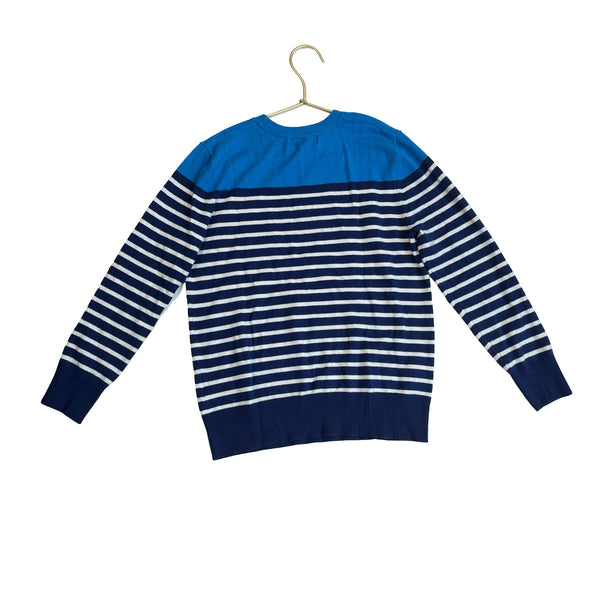 Rockets of Awesome Blue Striped Sweater - Size 10 - Bounce Mkt