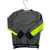 Rockets of Awesome Dark Heathered Gray & Neon Athletic Sweatshirt - Size 5 - Bounce Mkt