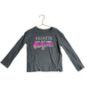 Rockets of Awesome Gray, Silver & Pink Flip Sequins Long Sleeve T-Shirt - Size 5 - Bounce Mkt