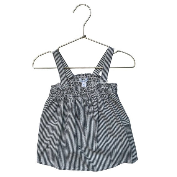 Rockets of Awesome Gray Striped Metallic Top - Size 5 - Bounce Mkt