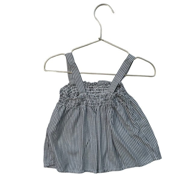 Rockets of Awesome Gray Striped Metallic Top - Size 5 - Bounce Mkt