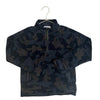 Rockets of Awesome Navy, Black, Brown Camo Fleece Quarter - Zip Pullover - Size 10 - Bounce Mkt