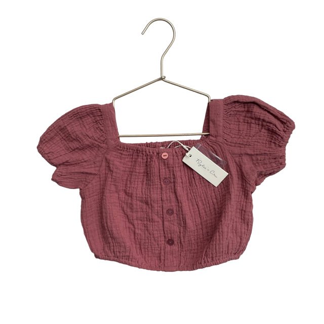 Rylee & Cru Dusty Rose Blouse with Tags - Size 4 - 5Y - Bounce Mkt