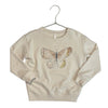 Rylee & Cru Ivory Butterfly Sweatshirt - Size 4 - 5Y - Bounce Mkt
