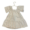 Rylee & Cru Ivory & Tan Striped Dress - Size 4 - 5Y - Bounce Mkt