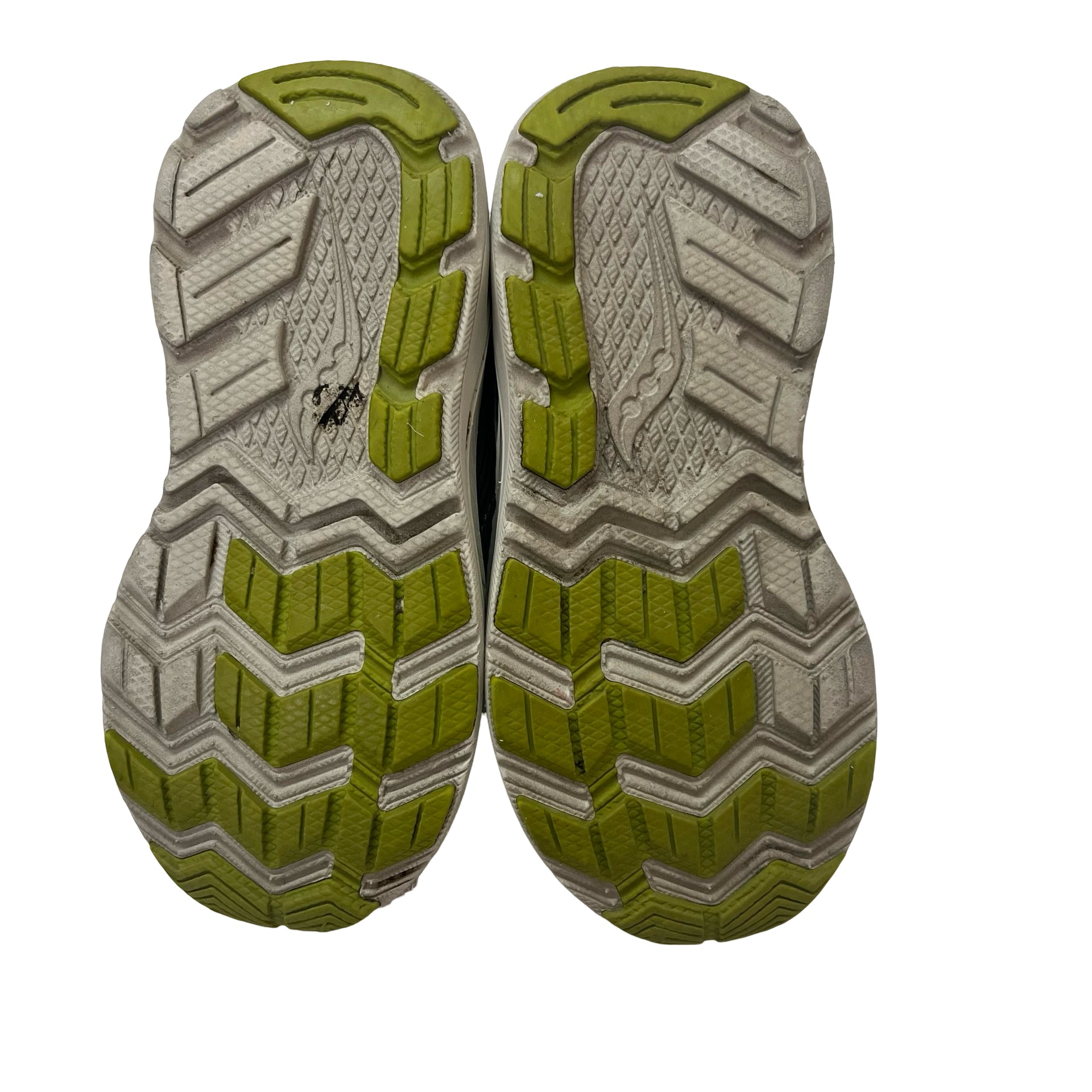Saucony Gray & Lime Sneakers - Size 9W - Bounce Mkt
