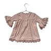 Savannah Pink Eyelet Trim Top - Size 24 Mo - Bounce Mkt
