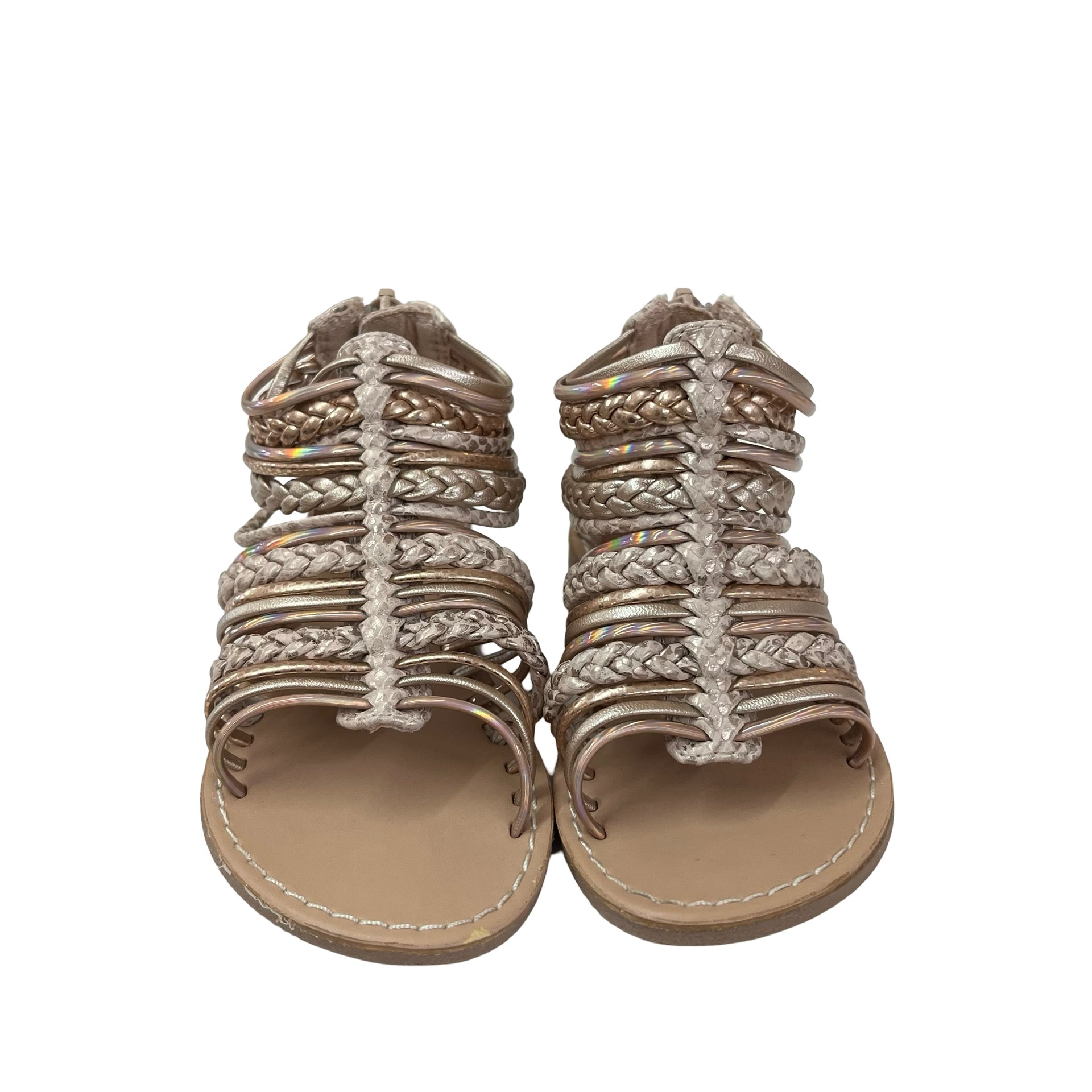Seychelles Gold & Tan Sandals - Size 6 - Bounce Mkt