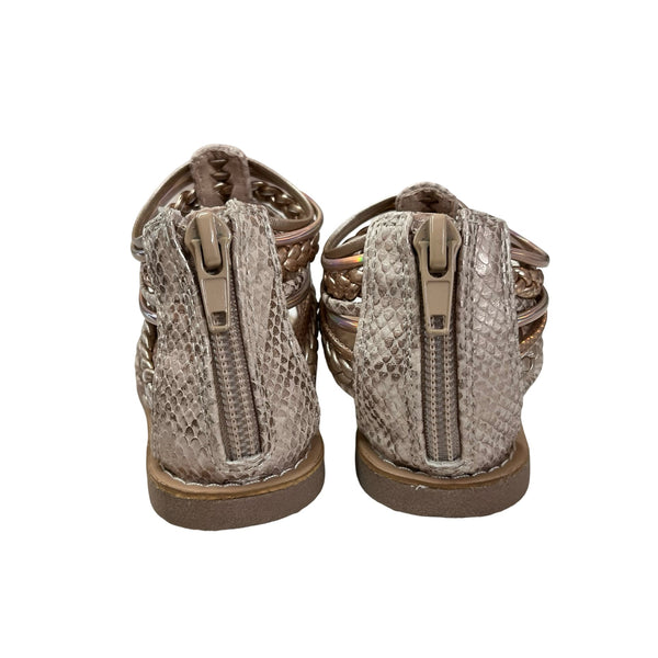 Seychelles Gold & Tan Sandals - Size 6 - Bounce Mkt
