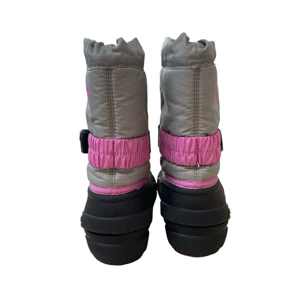 Sorel Gray & Pink Winter Boots - Size 8 - Bounce Mkt