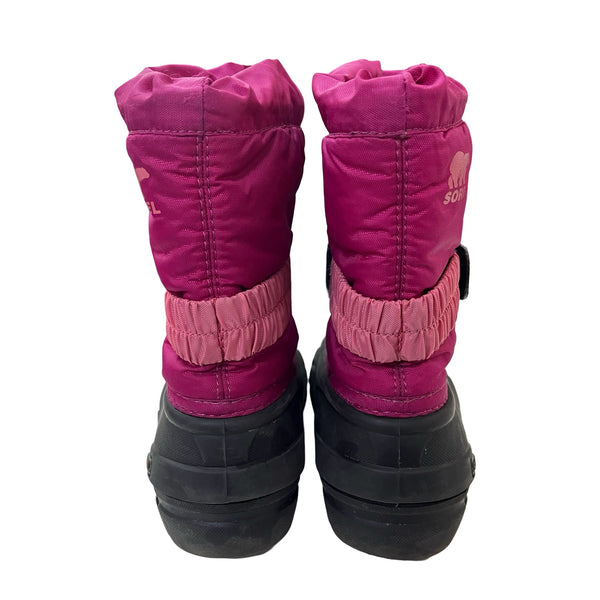 Sorel Pink& Black Winter Boots - Size 10 - Bounce Mkt