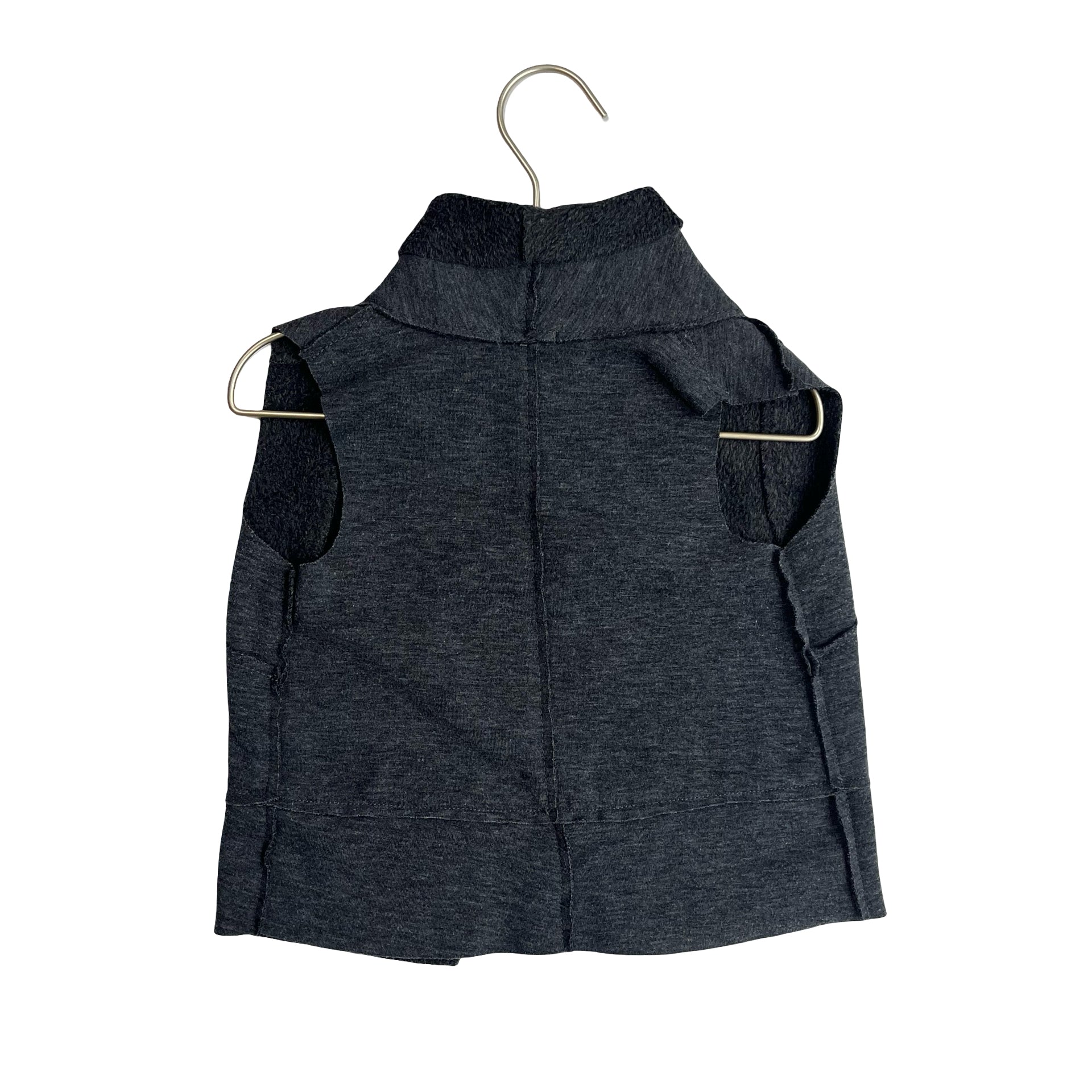 Splendid Dark Gray Open Front Sweatshirt Vest - Size 2T - Bounce Mkt