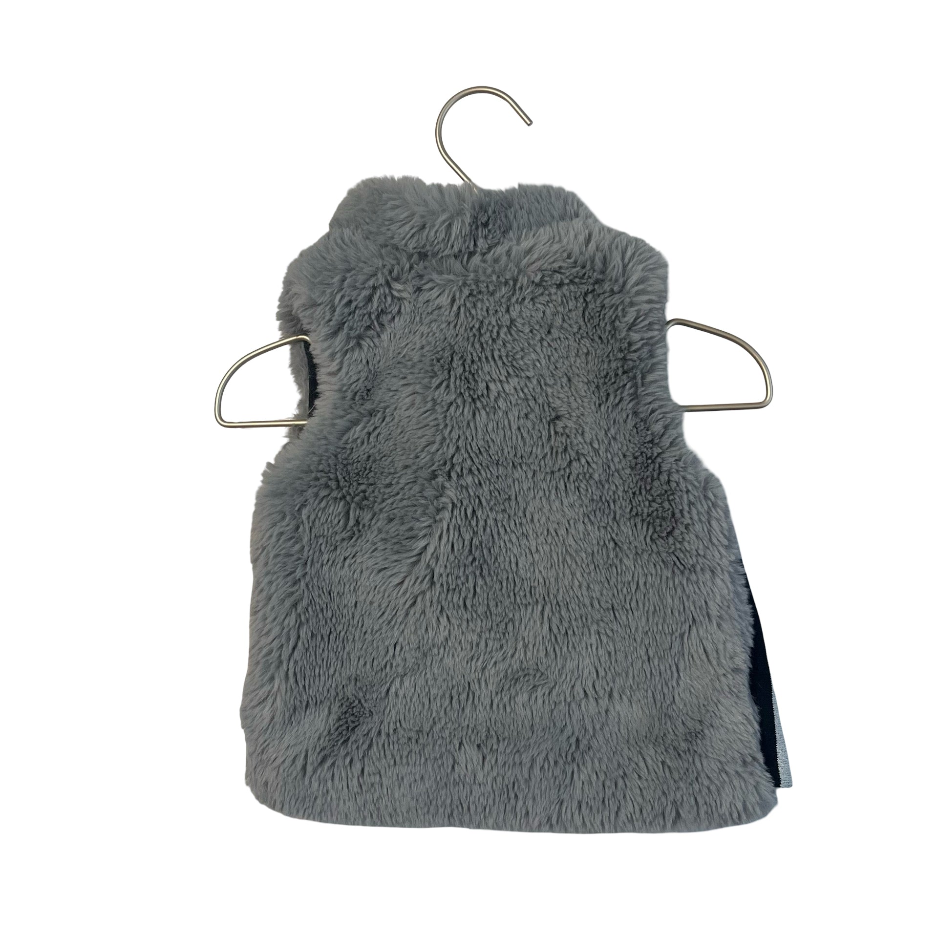 Splendid Gray Faux Fur Vest - Size 2T - Bounce Mkt
