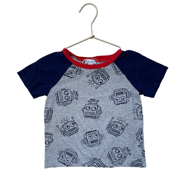 Splendid Gray & Navy Robot Tee - Size 4T - Bounce Mkt