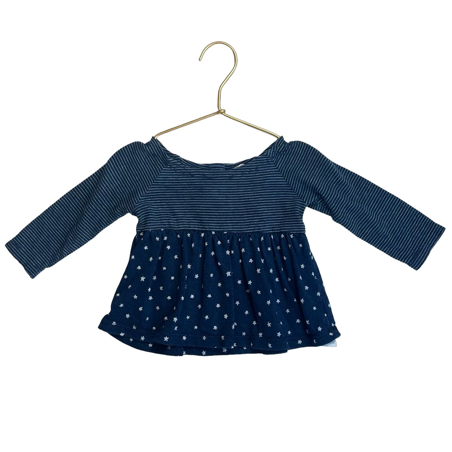 Splendid Navy Striped & Star Shirt - Size 12 - 18 Mo - Bounce Mkt