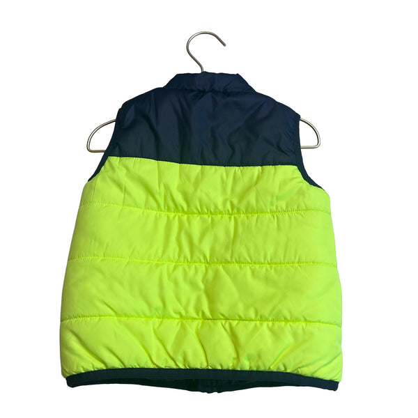 Spyder Neon Green & Navy Puffer Vest - Size 2T - Bounce Mkt