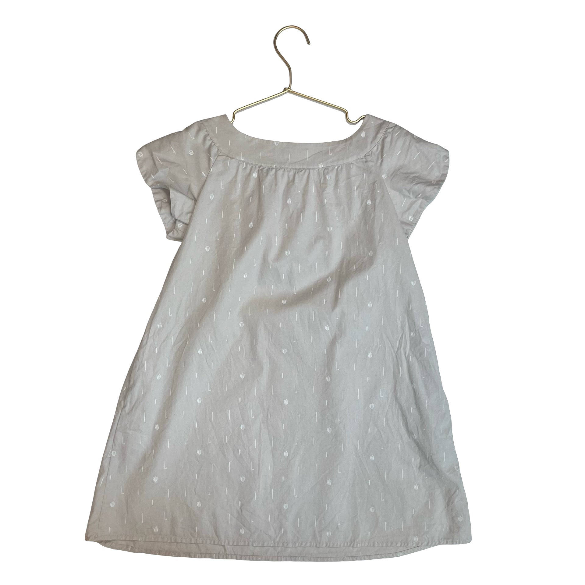 Steve Alan Gray & Ivory Sword & Shield Dress - Size 6 - Bounce Mkt
