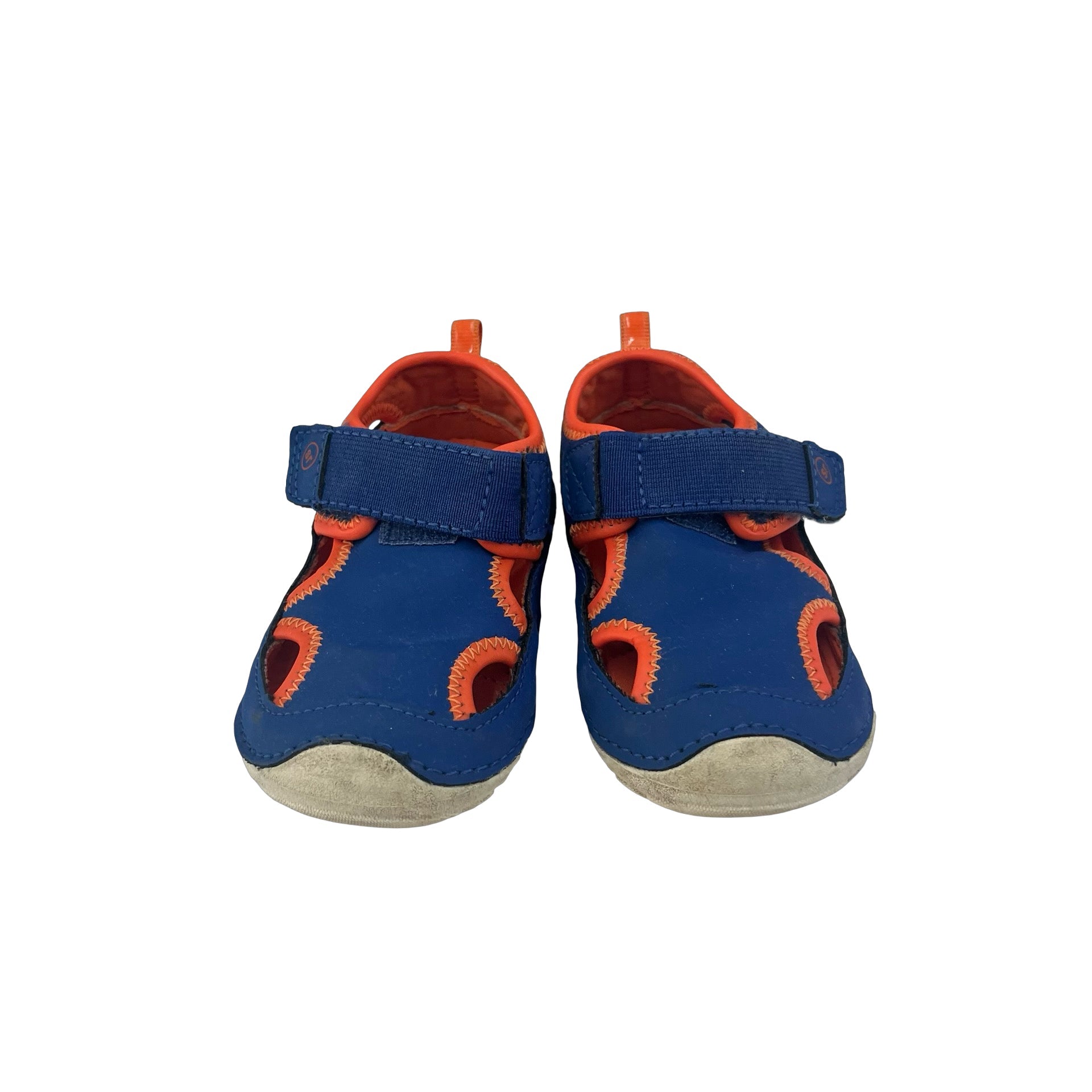 Stride Rite Blue & Orange 'Splash' Shoes - Size 4.5 - Bounce Mkt