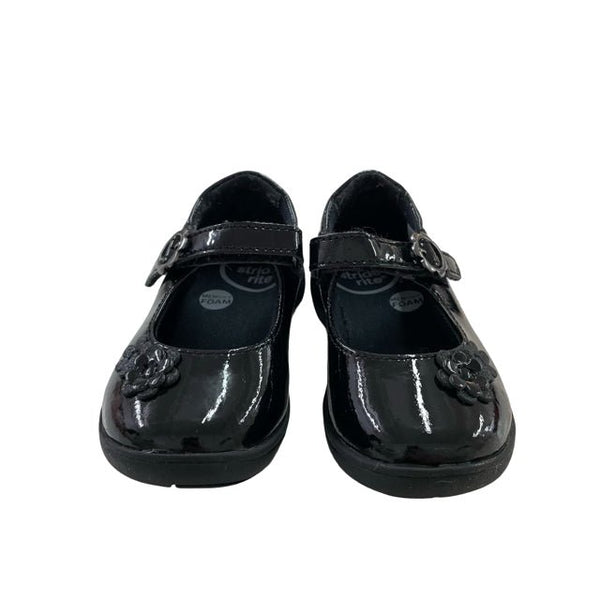Stride Rite Holly Black Patent Shoes - Size 6W - Bounce Mkt