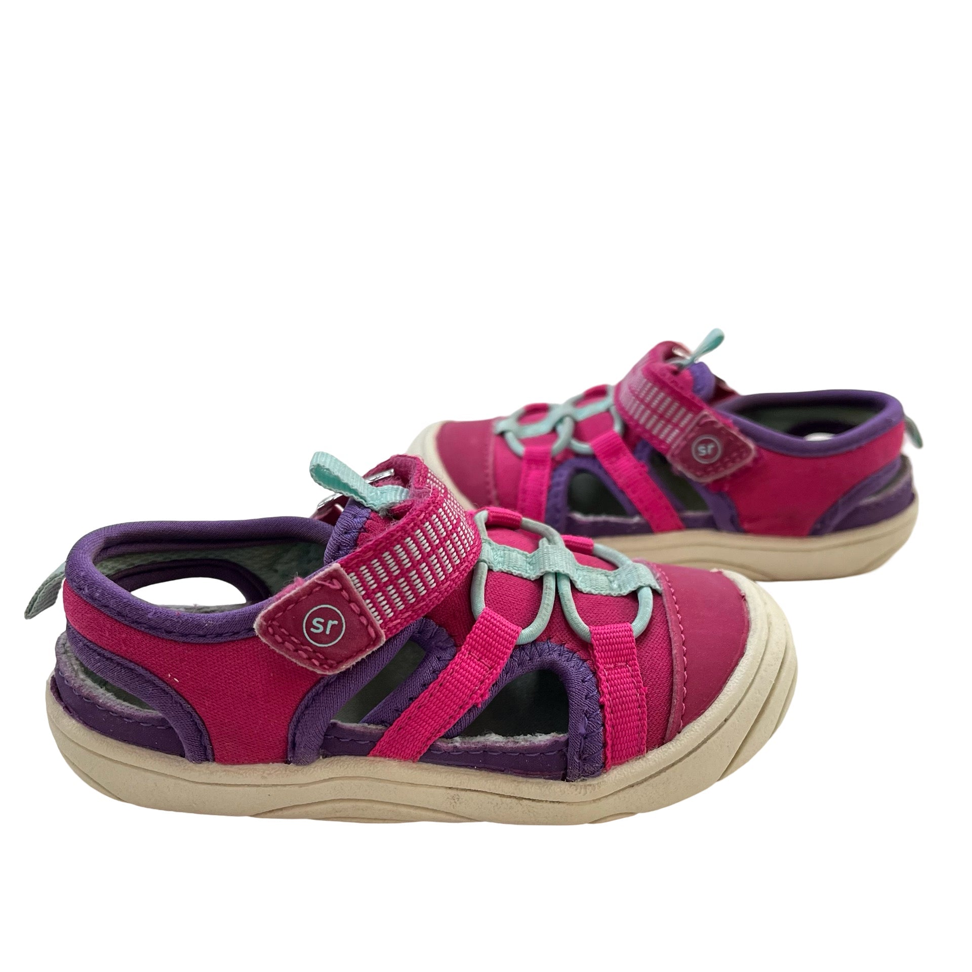 Stride Rite Pink & Purple Sandals - Size 6 - Bounce Mkt