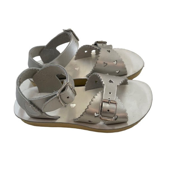 Sun San Silver Sandals - Size 8 - Bounce Mkt