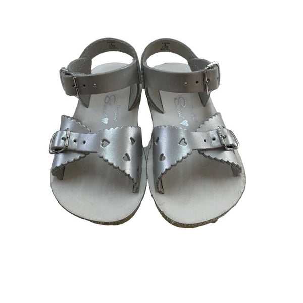 Sun San Silver Sandals - Size 8 - Bounce Mkt