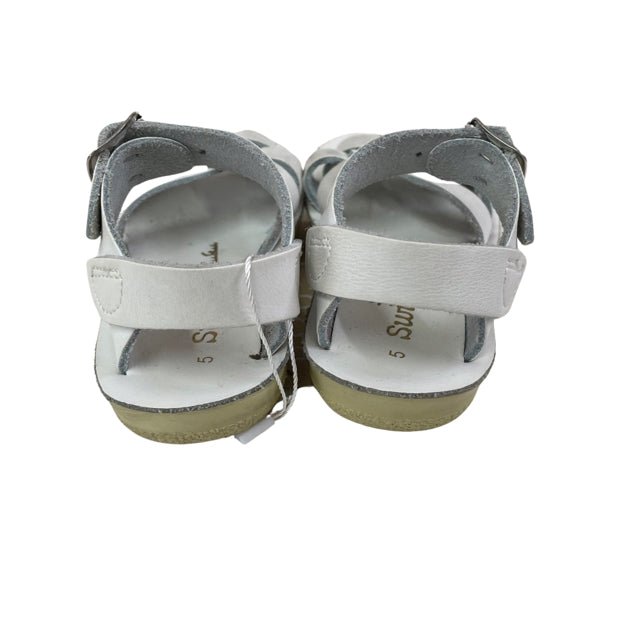 Sun San White Sandals - Size 5 - Bounce Mkt