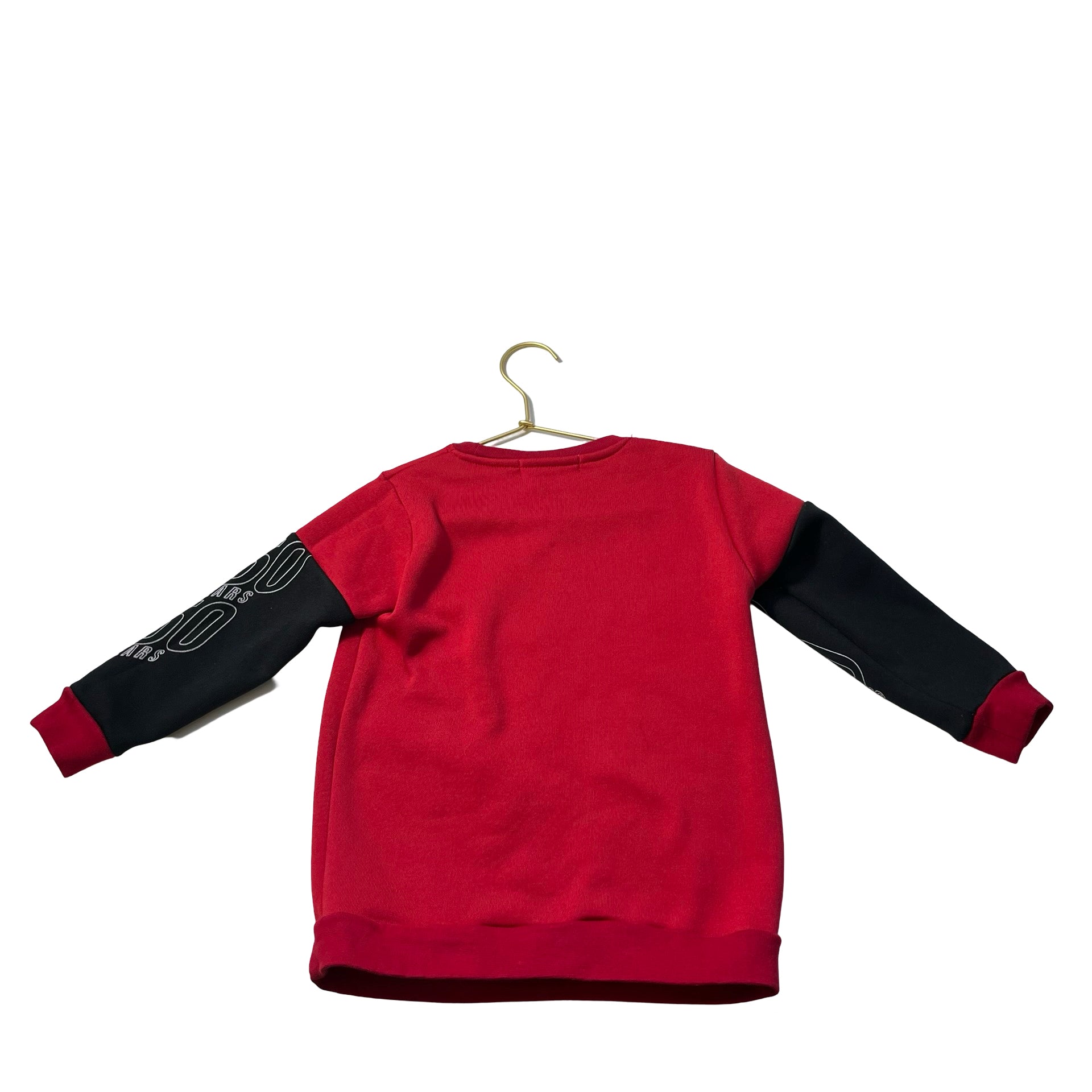 Sweet Years Red & Black Logo Sweatshirt - Size 5Y - Bounce Mkt