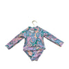 Target Pastel Swirl Swim Suit - Size 1 (Est 12 - 18 Mo) - Bounce Mkt