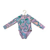 Target Pastel Swirl Swim Suit - Size 1 (Est 12 - 18 Mo) - Bounce Mkt