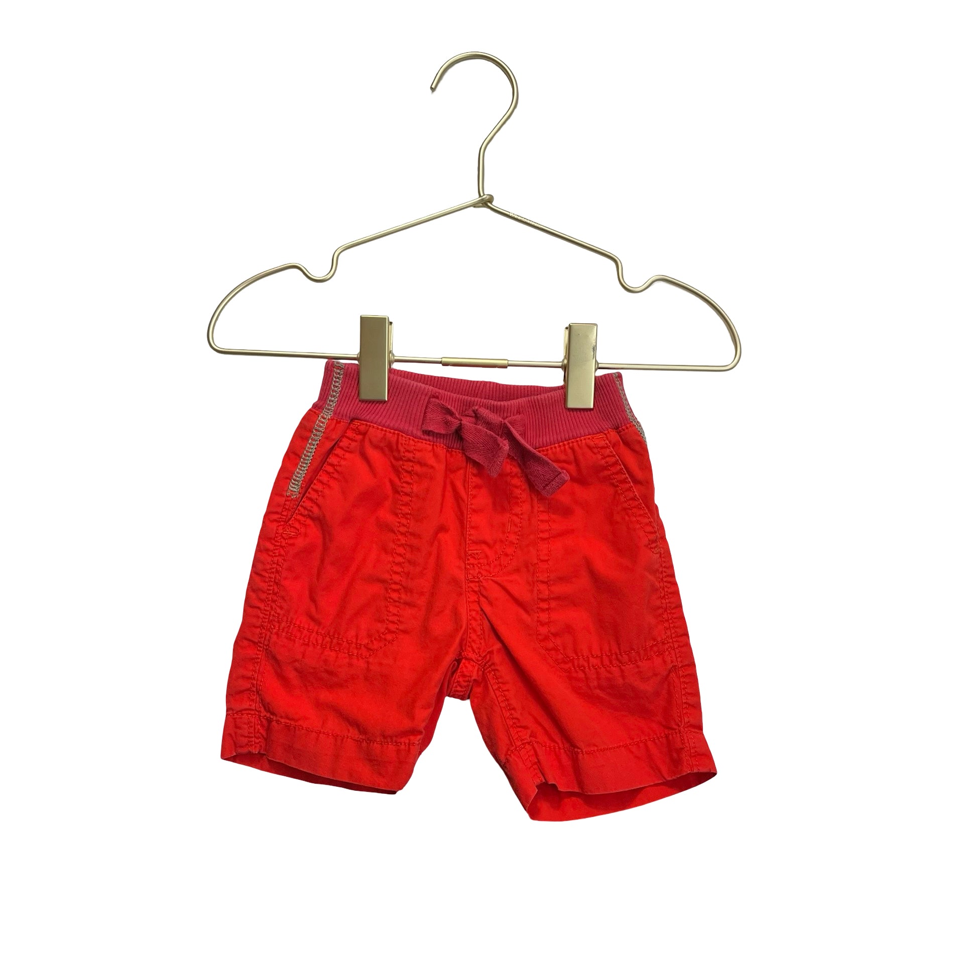 Tea Red Shorts - Size 6 - 12 Mo - Bounce Mkt