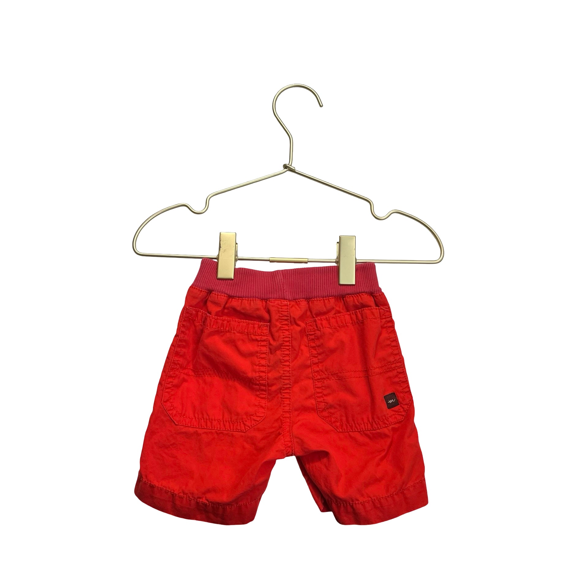 Tea Red Shorts - Size 6 - 12 Mo - Bounce Mkt
