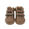 Ten Little Brown & Tan Velcro Ankle Boots - Size 5.5 - Bounce Mkt