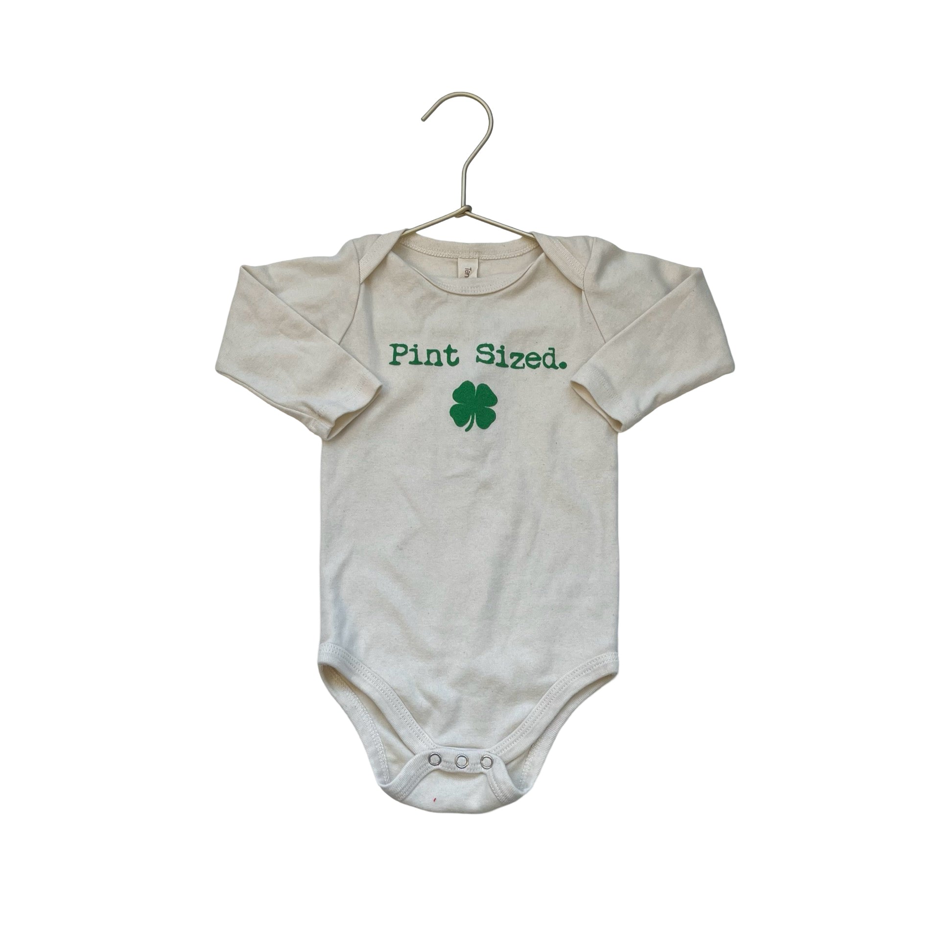 Tenth & Pine 'Pint Sized' Shamrock Onesie - Size 12 - 18 Mo - Bounce Mkt