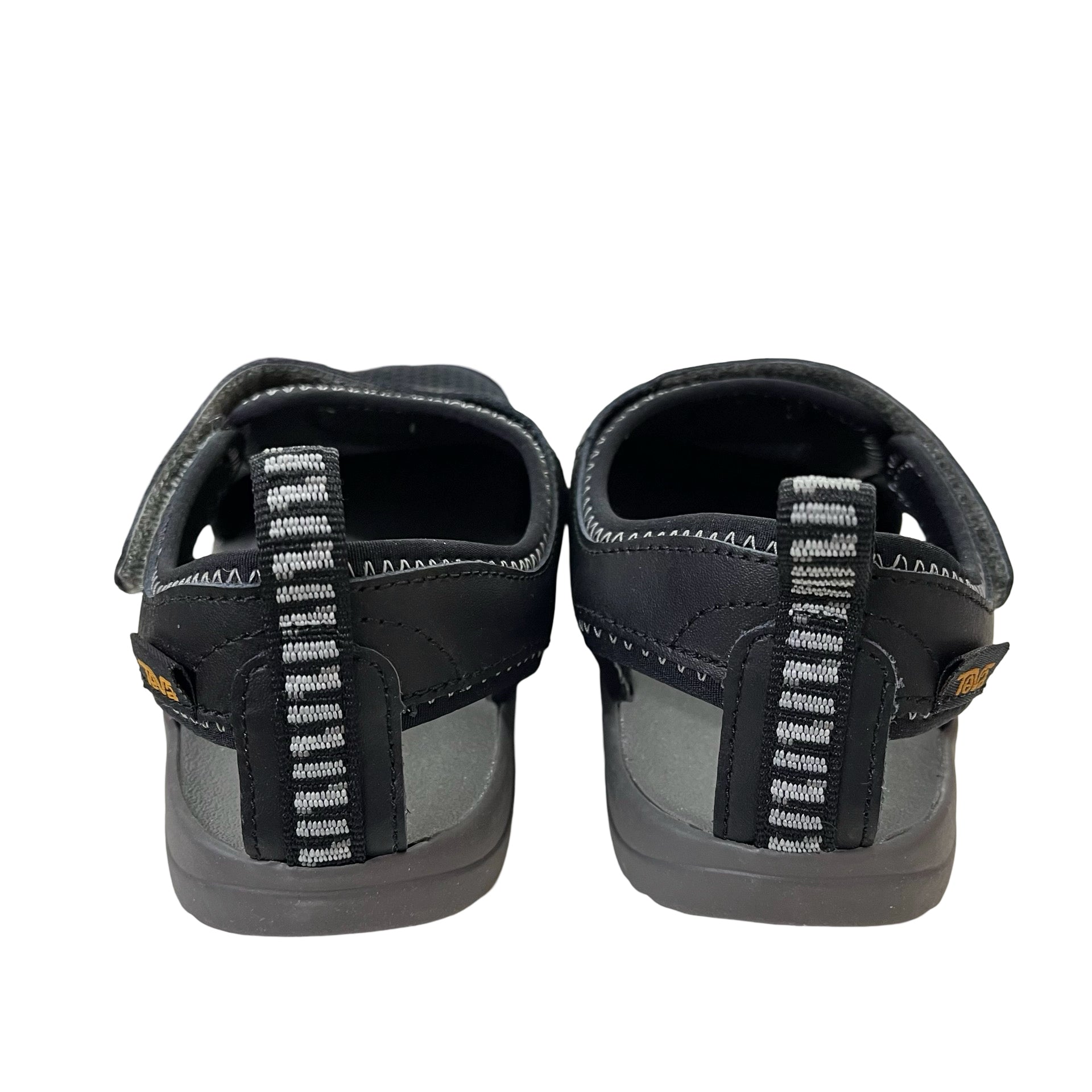 Teva Black Closed - Toe Sandals - Size 2Y - Bounce Mkt