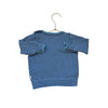 The Bonnie Mob Blue & Ivory Dog Pocket Sweater - Size 6 - 12 Months - Bounce Mkt