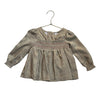 Tommy Bahama Gold Metallic Smocked Blouse - Size 18 Mo - Bounce Mkt