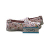 Toms Pink 'Alpargata' Glitter Fairy Garden Canvas Shoes - New In Box - Size 12 - Bounce Mkt