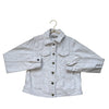 Tractr White Denim Jacket - Size M 8 - 10 - Bounce Mkt